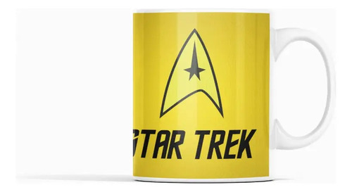 Taza Exploraciones Y Descubrimientos De Star Trek Blanco