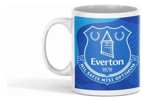 Taza Everton Regalo Premier League Para El Mejor Novio Blanco