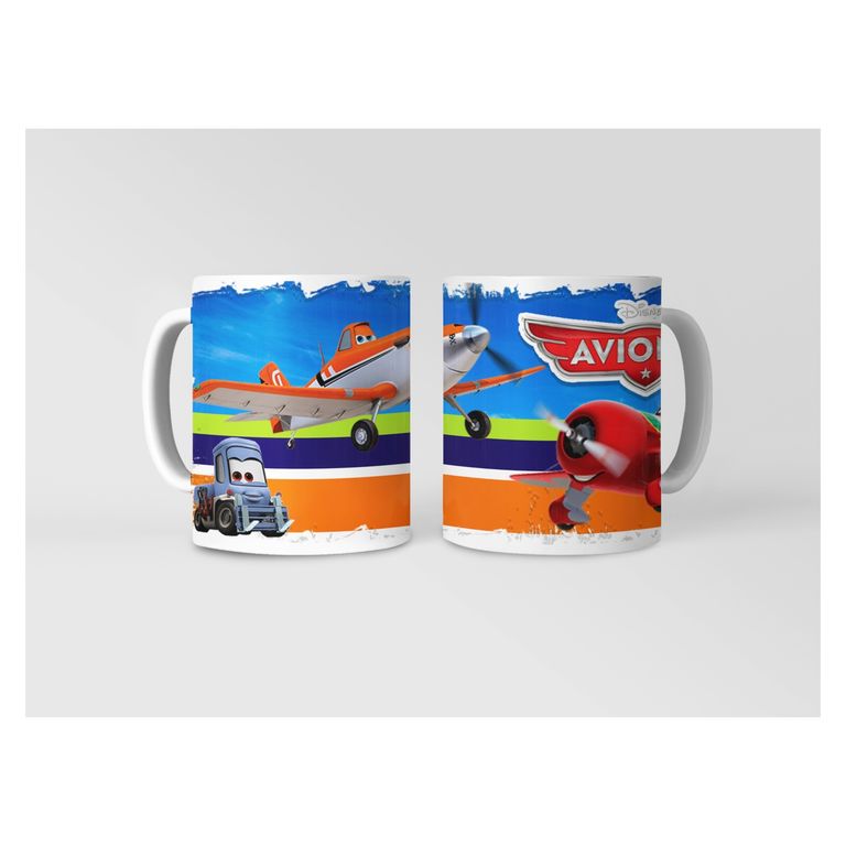 Taza Aviones Aventuras en el Cielo Reveladas