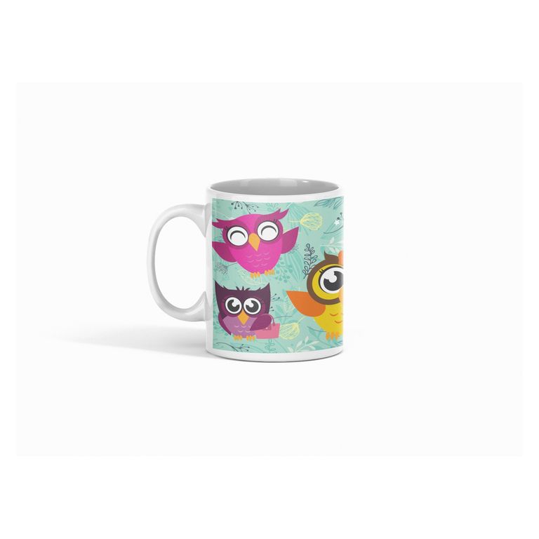 Taza Búho - Sabiduría que Aparece
