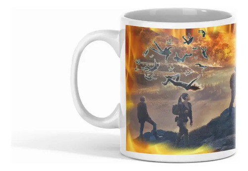 Taza Destinos De The 100 Descubiertos Blanco