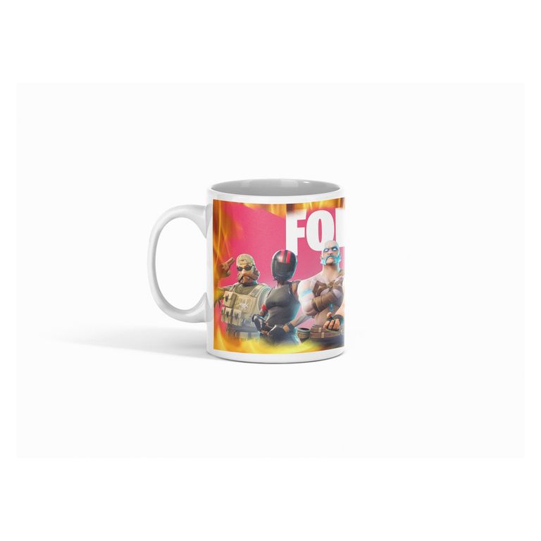 Taza Fortnite - Batallas que Cambian con Calor