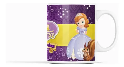 Taza Princesa Sofía - Encantos De Una Joven Realeza Blanco