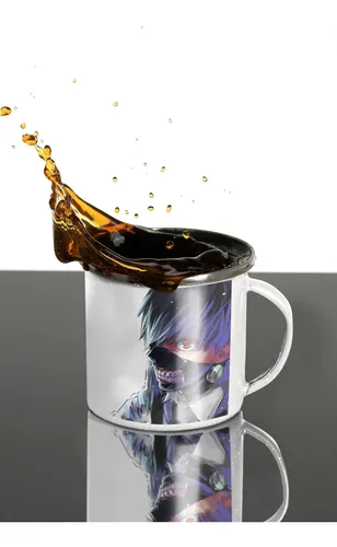 Taza Enlozada Enfréntate Al Terror Con Tokyo Ghoul Blanco Regalo Tokyo Ghoul