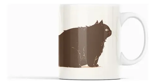 Taza Gatos Amorosos Inspiración En La Amistad Felina Blanco