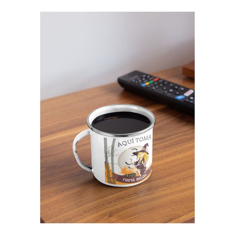 Taza Enlozada Mamá Bruja - Magia y Misterio