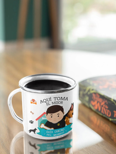 Taza Enlozada Guía Canino - Liderazgo Y Lealtad