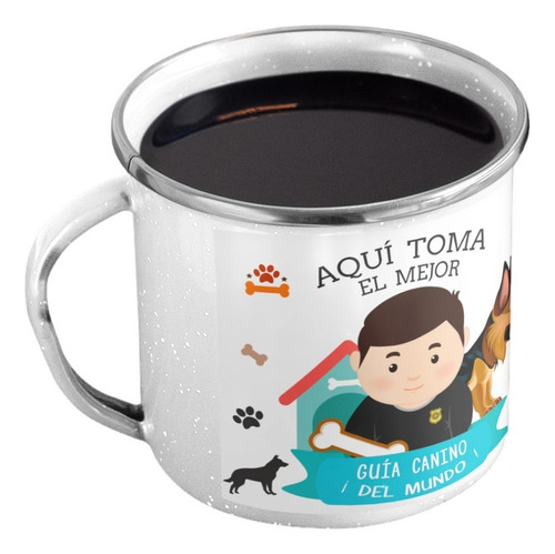 Taza Enlozada Guía Canino - Liderazgo Y Lealtad