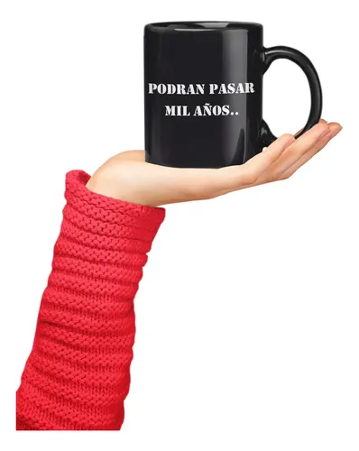 Taza Magica Ataque 77 Bandas De Rock Argentino Negro Ataque 77