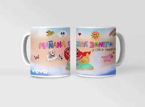 Taza Karol G Carla Morrison Blanco