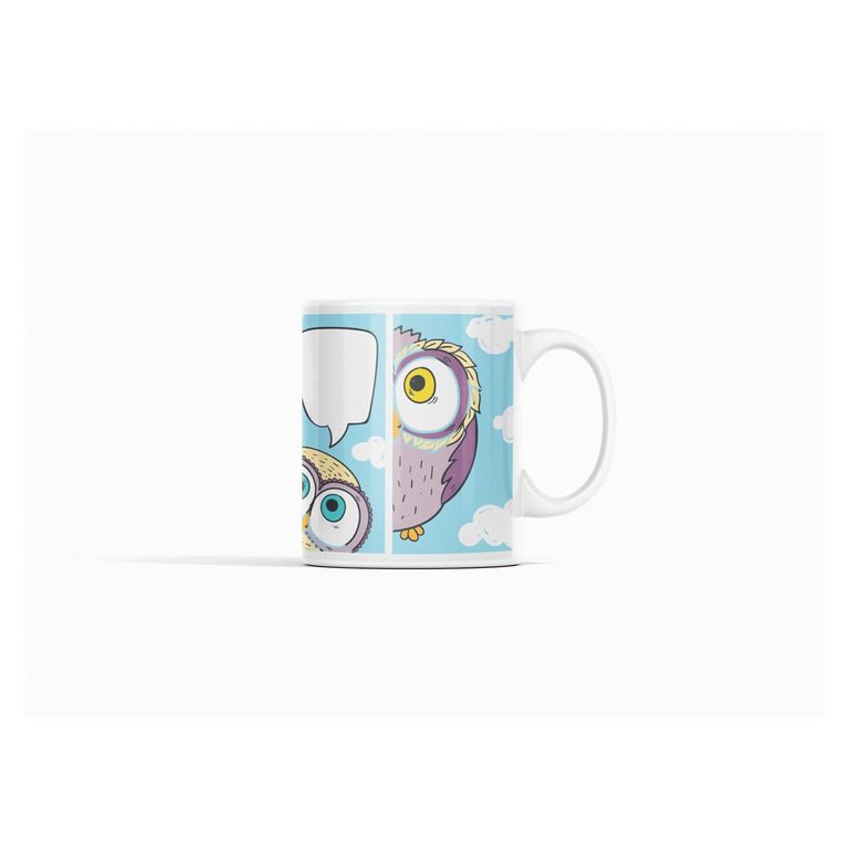 Taza Búhos - Ojos de la Noche