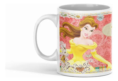 Taza Bella Y La Bestia - Romance Revelado Blanco