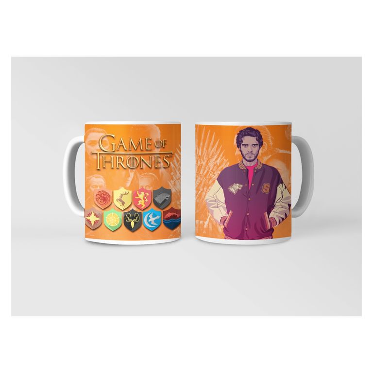 Taza Juego de Tronos - Tronos que Cambian con Robb Stark