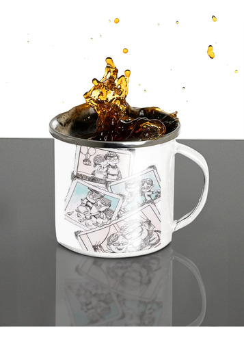 Taza Enlozada Lechera Abuelitos Up Amor De Mi Vida Blanco Abuelito Amor De Mi