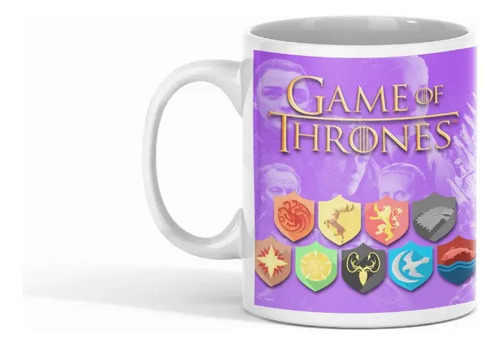 Taza Juego De Tronos - Tronos Con Sansa Stark Blanco