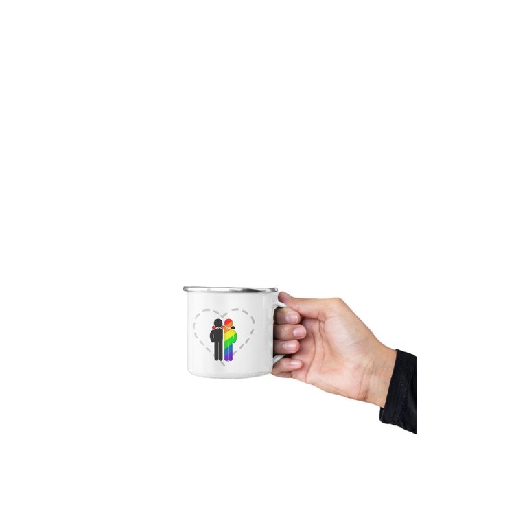 Taza Enlozada Orgullo y Diversidad - Unidos
