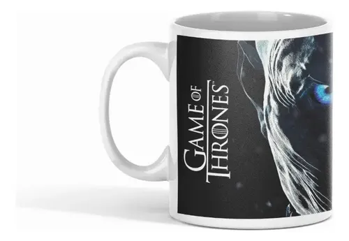 Taza Juego De Tronos - Vive La Magia De Los Siete Reinos Blanco