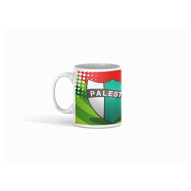 Taza Palestino - Tricolor de Honor