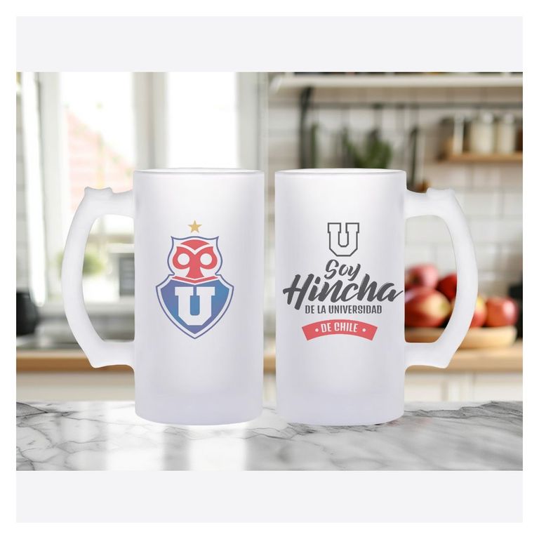 Pack Vaso Schopero Universidad de Chile