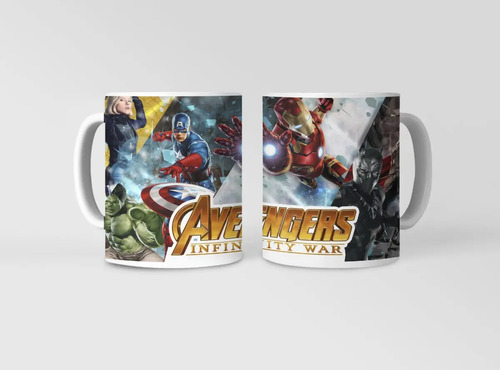 Taza Infinity War - Batalla Por El Universo Blanco