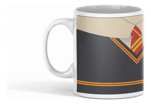 Taza Harry Potter Magia Que Aparece Blanco