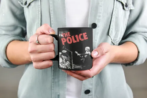 Taza Magica The Police Bandas De Rock So Lonely Negro The Police So Lonely