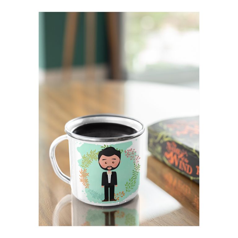 Taza Enlozada Compañeros de Vida - Mrs y Mrs