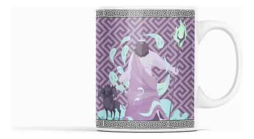Taza El Poder De Hades Emerges With Heat Blanco