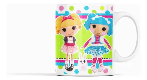 Taza Muñecas Lalaloopsy - Sorpresas Costuradas Blanco