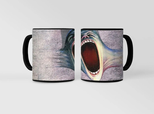 Taza - Tazon Pink Floyd The Wall Negro Pink Floyd The Wall