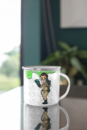Taza Enlozada Egon Spengler - Mente Maestra De Ghostbusters Blanco Regalo