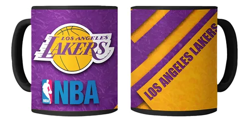 Taza Mágica Los Ángeles Lakers - Nba Negro Nba