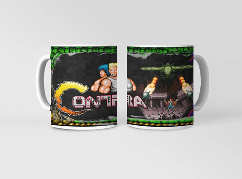 Taza Contra - Armamento Y Acción Blanco