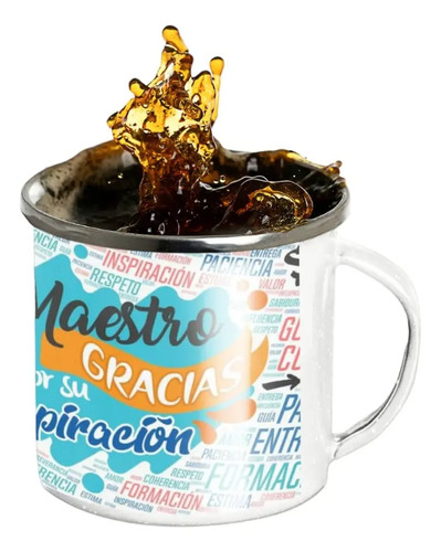 Taza enlozada de agradecimiento para profesores