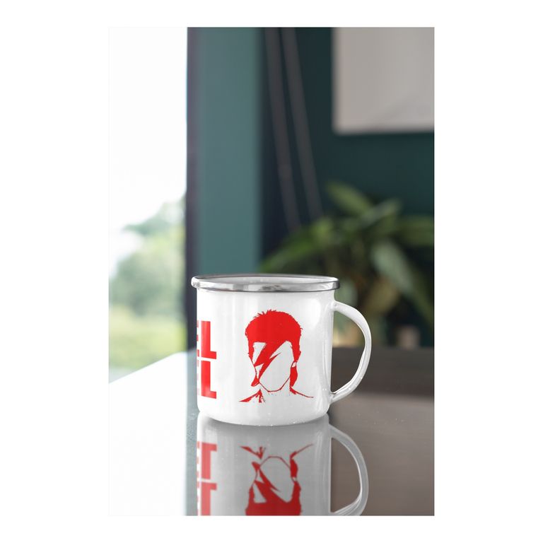 Taza Enlozada Rebel Rebel - Espíritu de Bowie