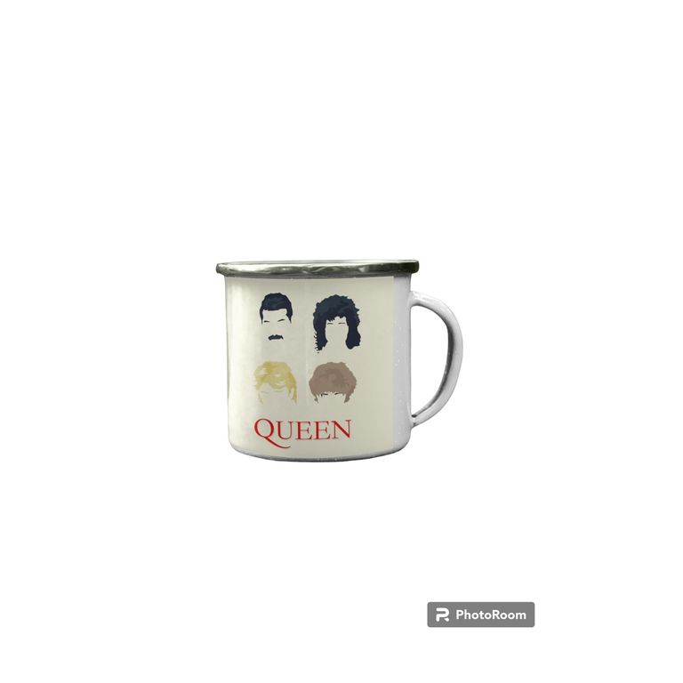 Taza Enlozada Queen - Leyendas del Rock