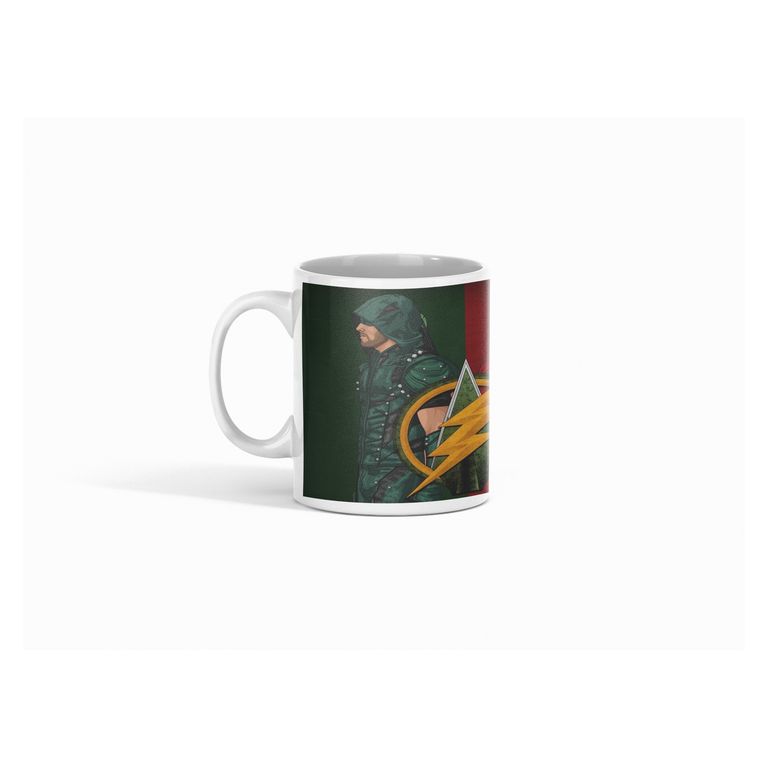 Taza Flash y Arrow - Secretos al Calor