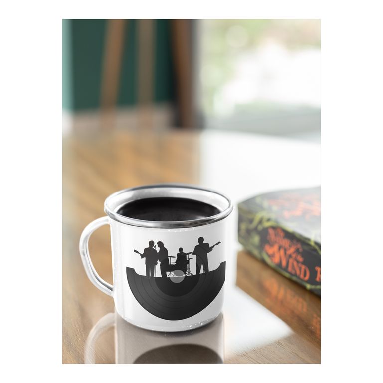 Taza Enlozada The Beatles - Viaje Musical