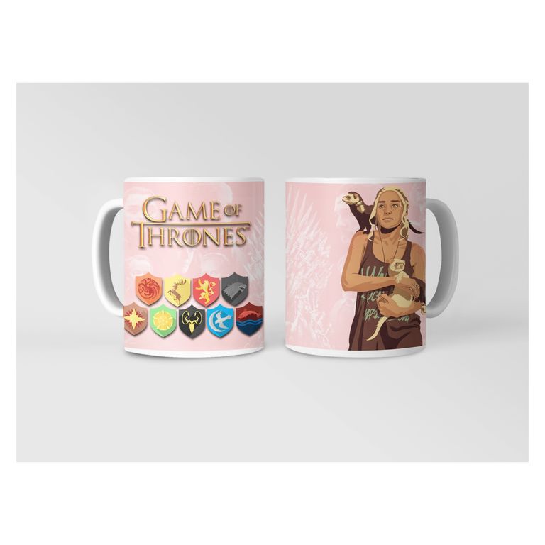 Taza Juego de Tronos - Tronos que Cambian con Daenerys Targaryen