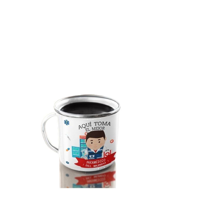 Taza Enlozada Café en Emergencias - Vida de Paramédico H