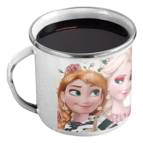 Taza Enlozada Encuentra Tu Poder Con Frozen Blanco Regalo Tu Poder Con Frozen
