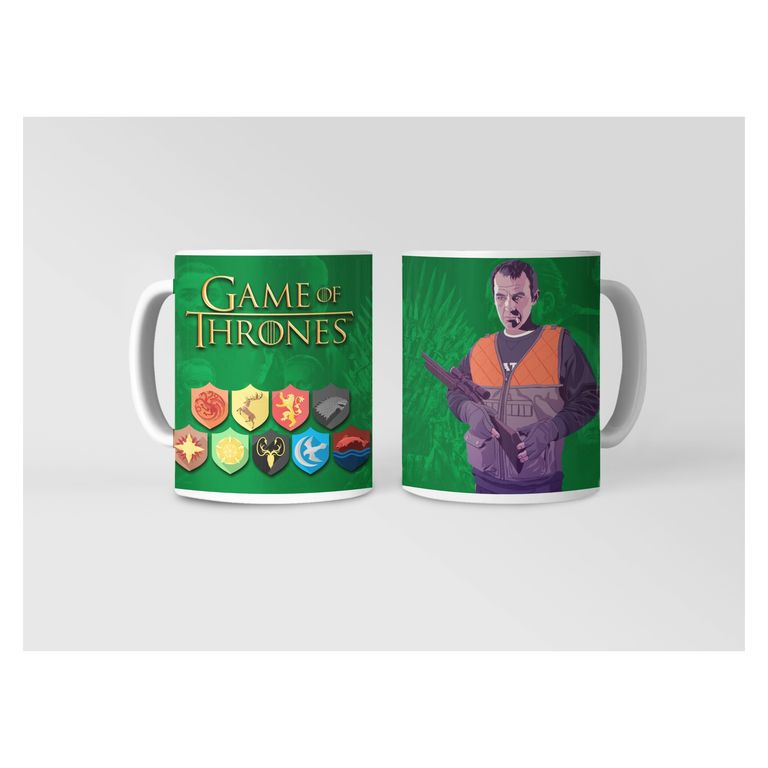 Taza Juego de Tronos - Tronos que Cambian con Bara Theon