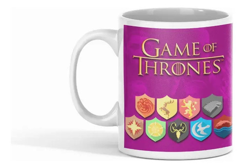 Taza Juego De Tronos - Tronos Con Talisa Maegyr Blanco