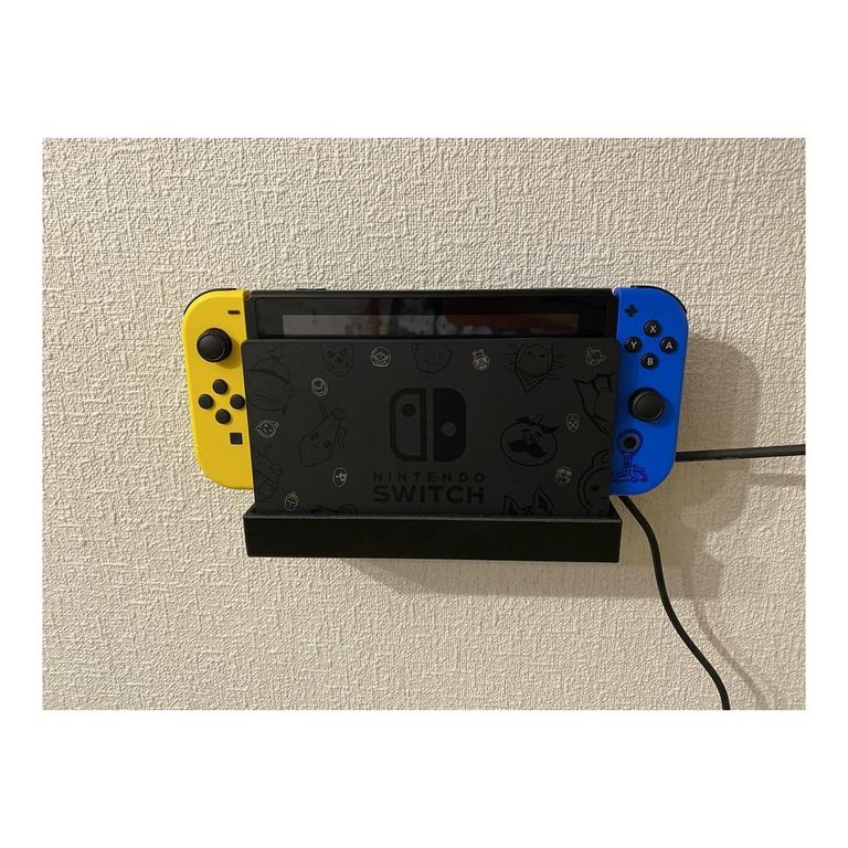 Soporte Consola Nintendo Switch Pared Organizador