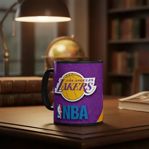 Taza Mágica Los Ángeles Lakers - Nba Negro Nba