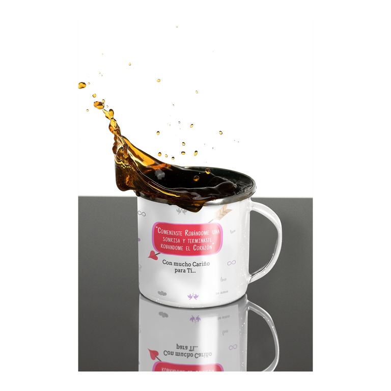 Taza Enlozada Esposa - Amor en Cada Sorbo