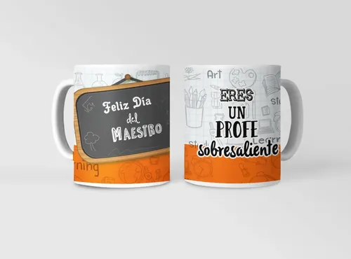 Taza Maestro Sobresaliente - Inspiración Diaria Blanco