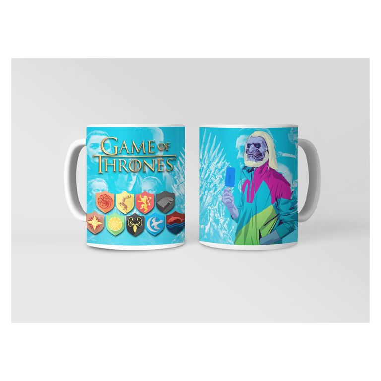 Taza Juego de Tronos - Tronos que Cambian con Vagante Branco