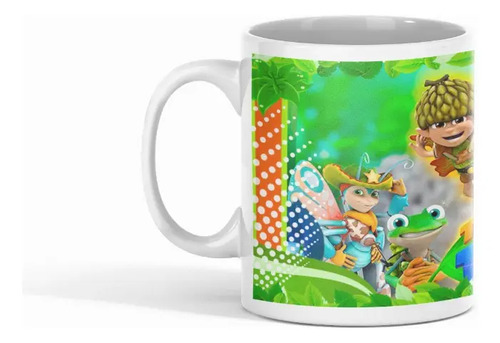 Taza Tree Fu Tom - Magia Del Bosque Revelada Blanco
