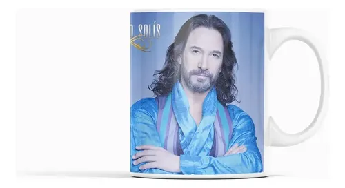 Taza Marco Antonio Solís - Para Fans Del Ídolo Mexicano Blanco